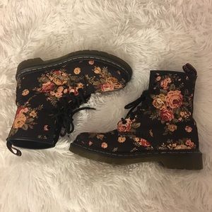 Floral Doc Martens